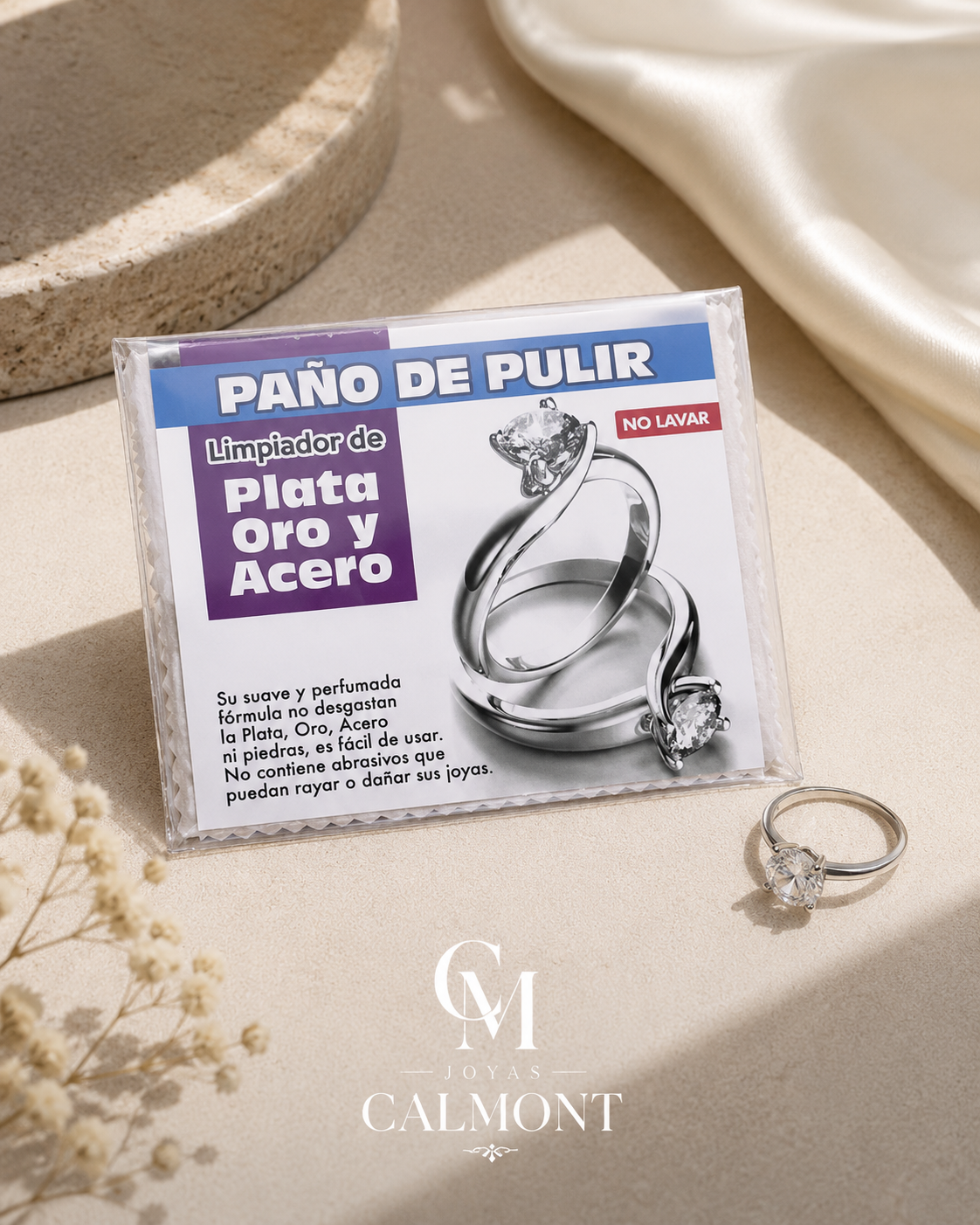 Paño Pulidor para Joyas