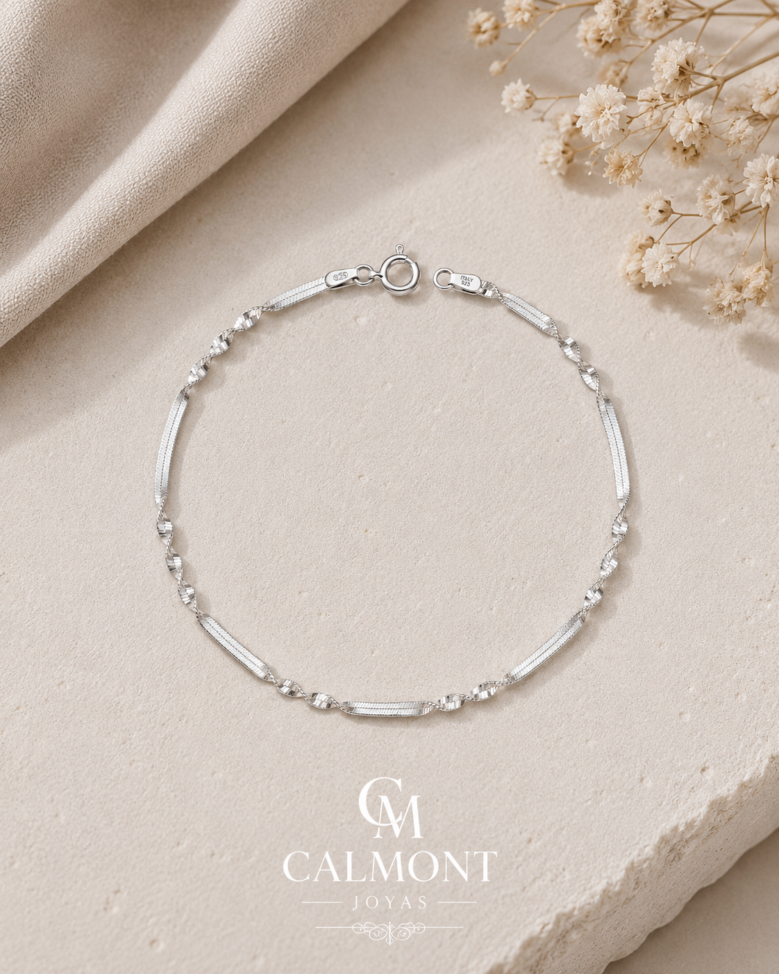 Pulsera Twist · Plata 925