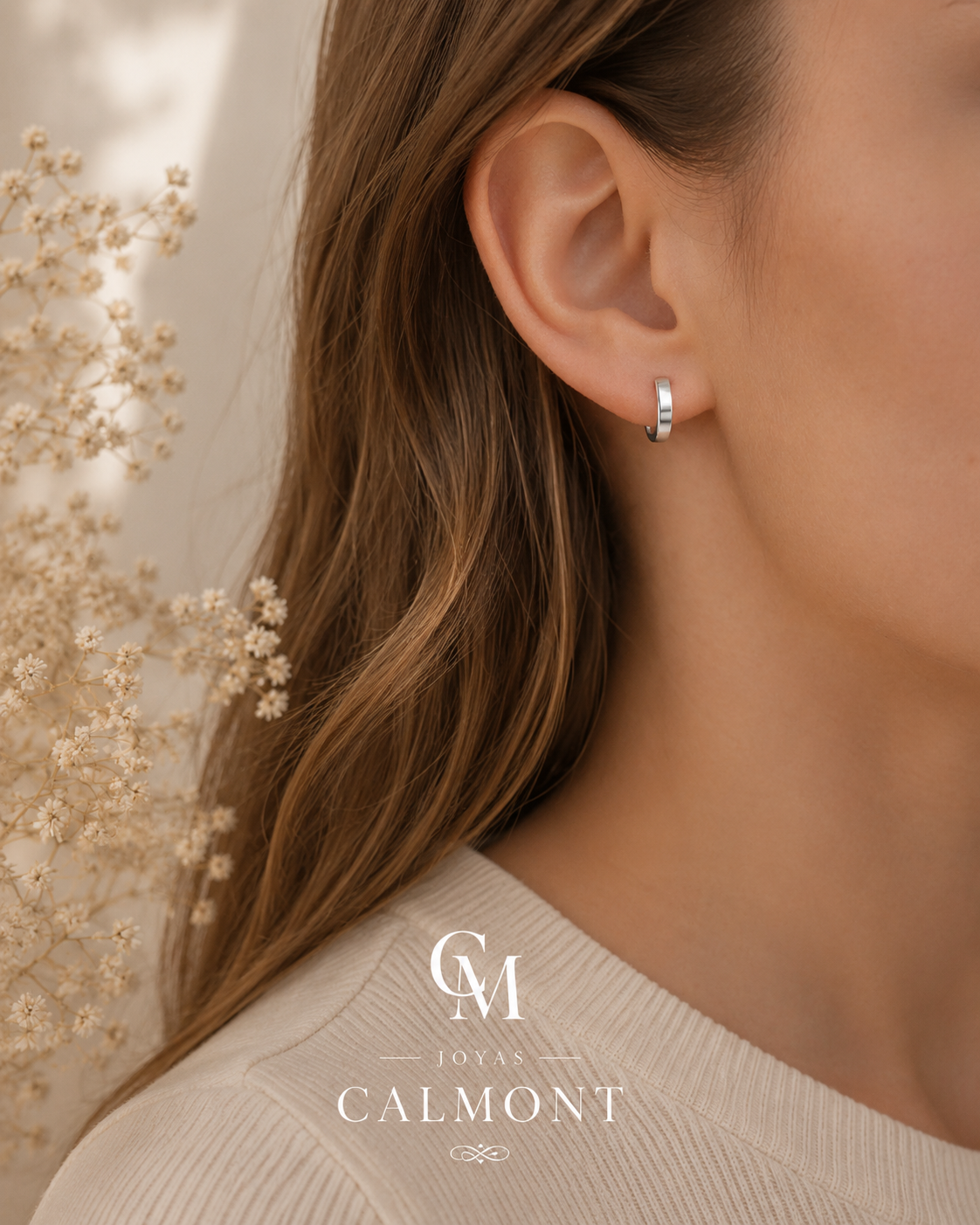 Semi Argollas Roma · Plata 925