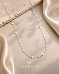 Collar Celeste Puntos